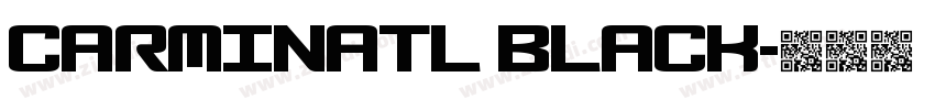 CarminaTL Black字体转换